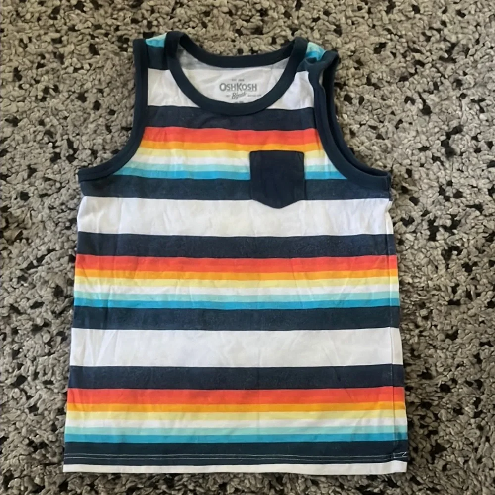 🤡OshKosh B'gosh Colorful Kids Tank Tops Trio🤡